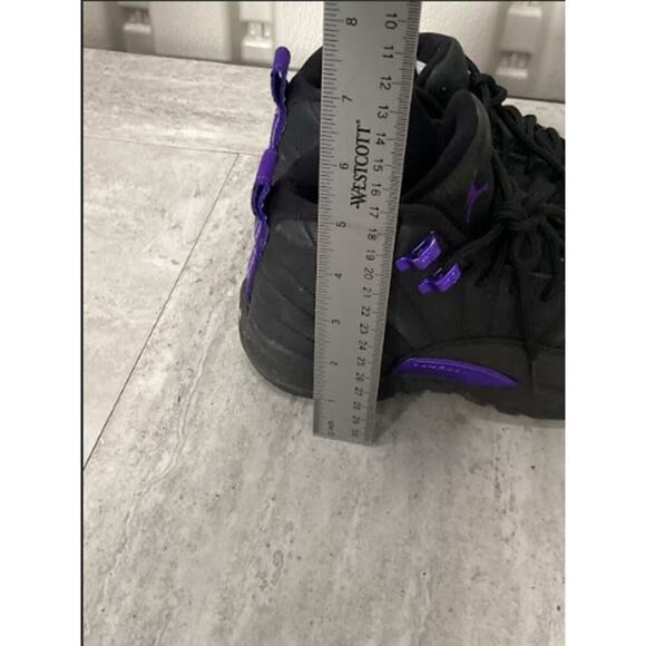 Nike Air Jordan 12 Retro Black Edition Dark Concord Sneakers SIZE 4.5 main image 7